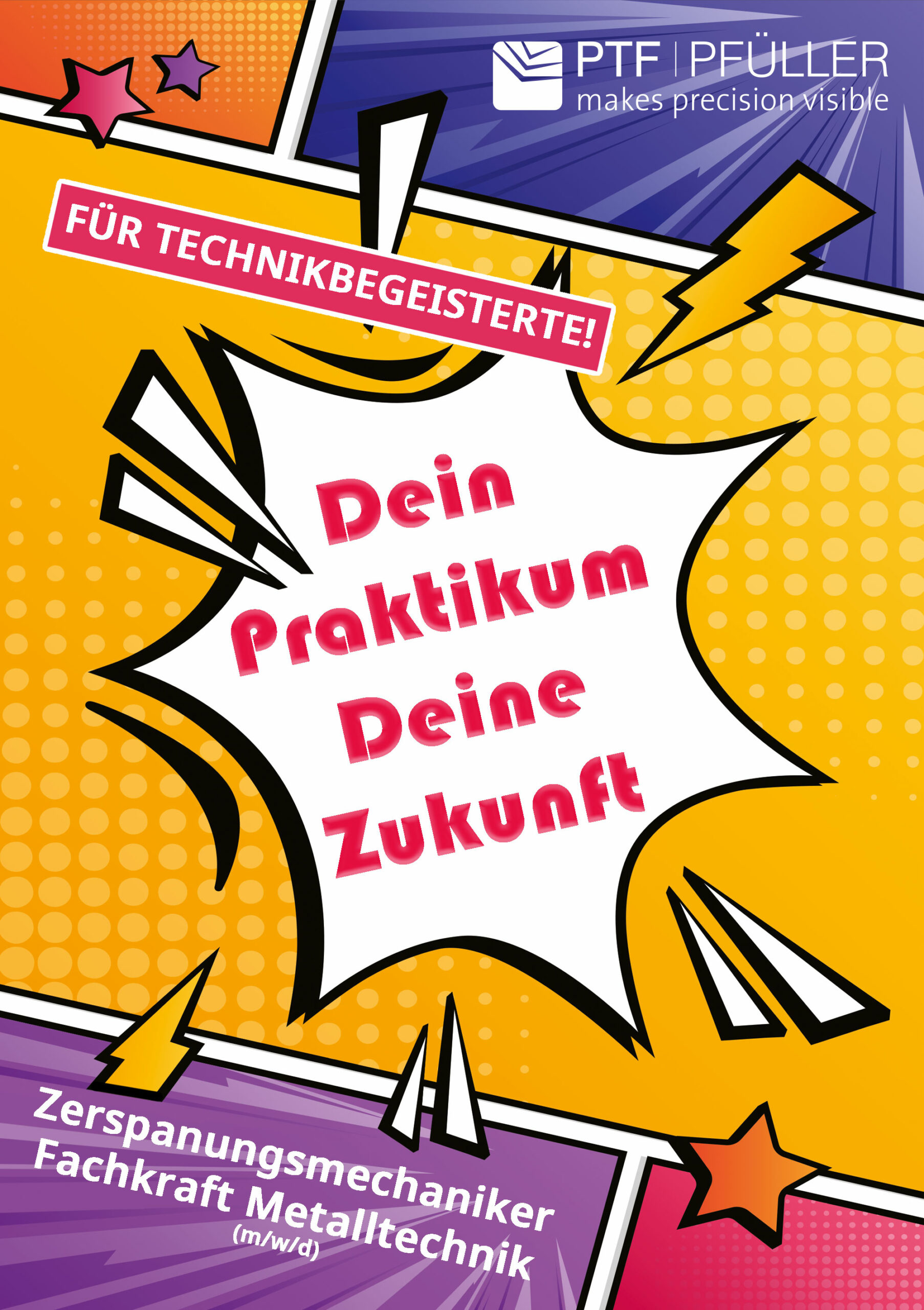 ptfgroup.com – Starte jetzt mit Deinem Praktikum bei uns!